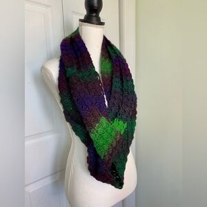 Hand-knitted Infinity Scarf